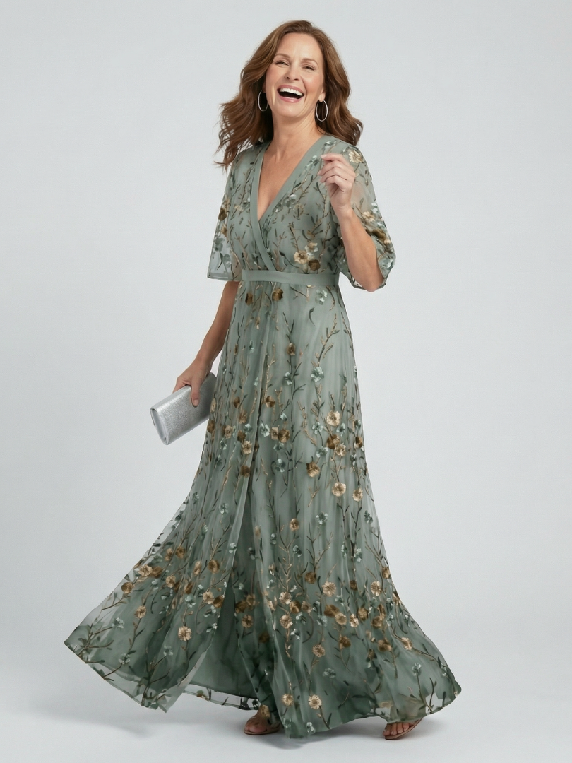 VALERIA | Vestido midi halter floral