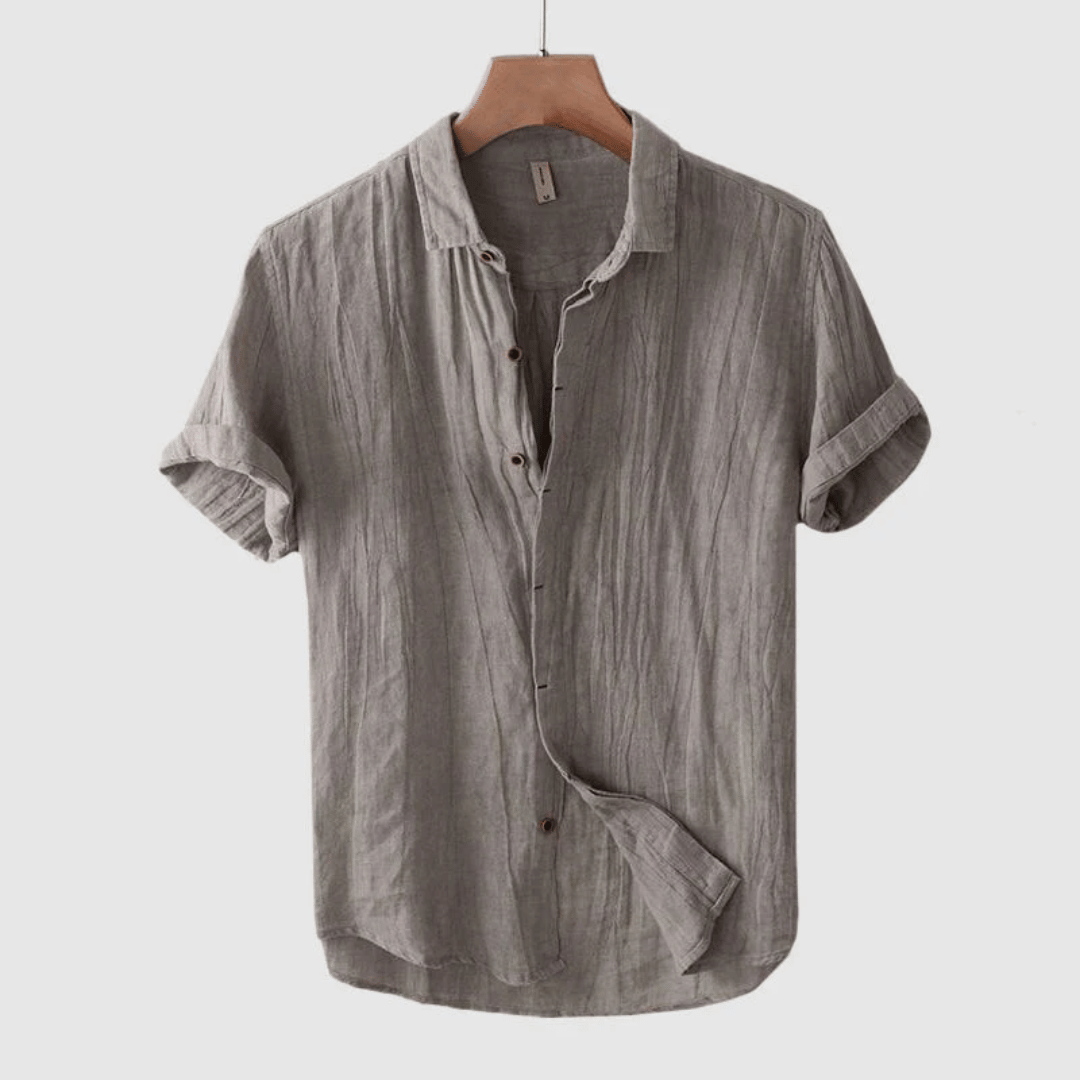 ALEXA | Camisa de manga corta holgada