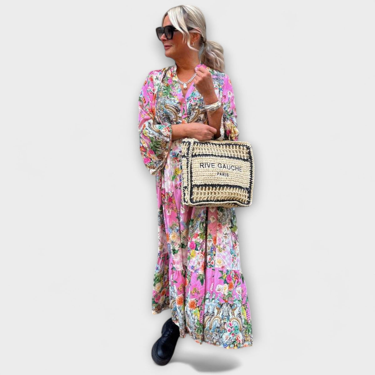 MARÍA JOSÉ JOSÉ | Vestido maxi floral