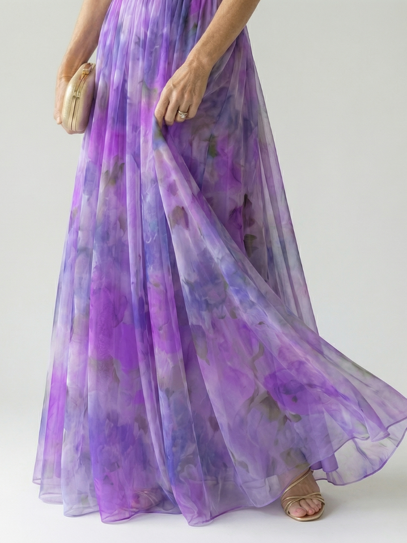 RENATA | Vestido maxi cruzado