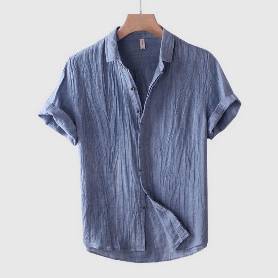 ALEXA | Camisa de manga corta holgada