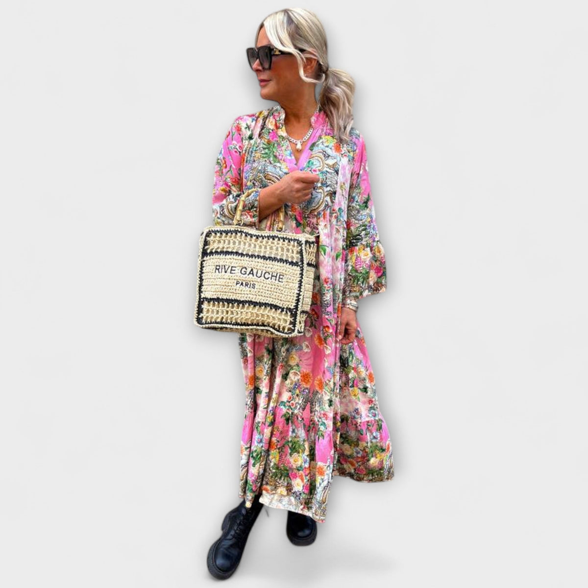MARÍA JOSÉ JOSÉ | Vestido maxi floral