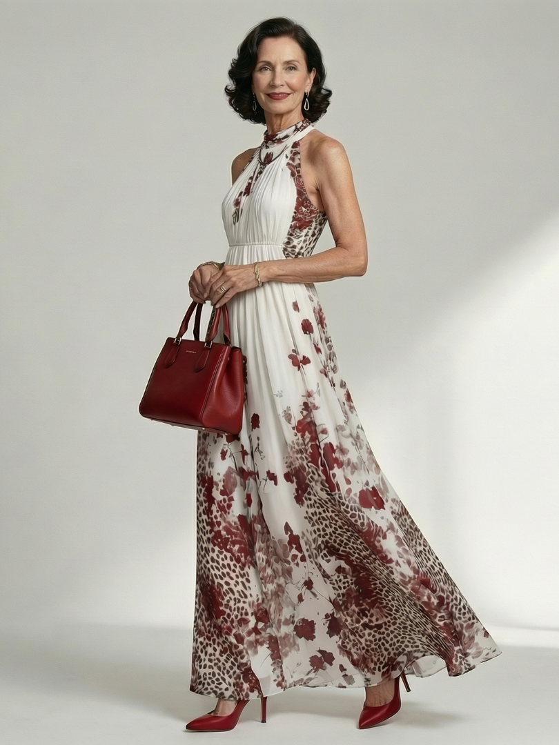 ALEJANDRA | Vestido maxi floral
