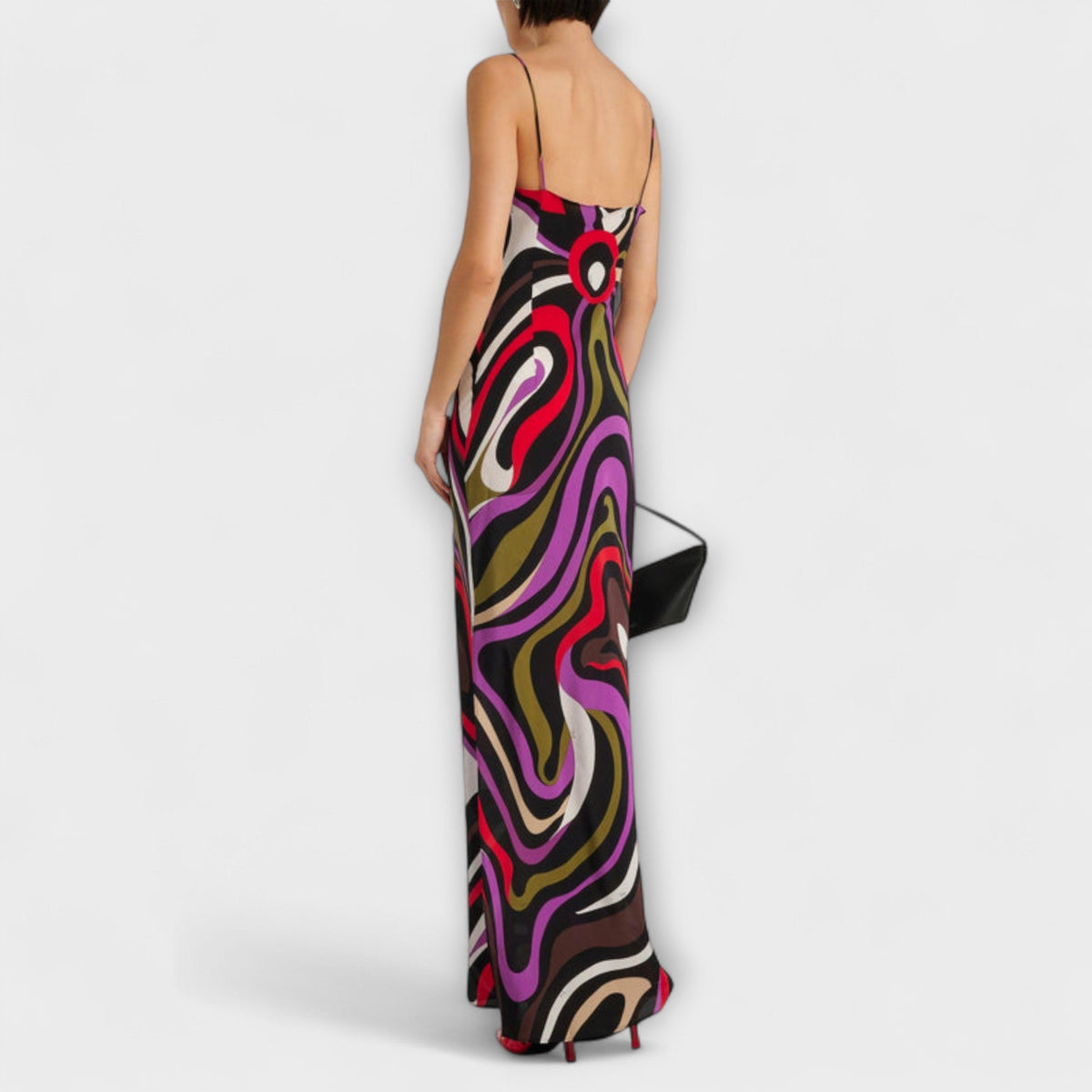 EMILIA | Vestido maxi estampado