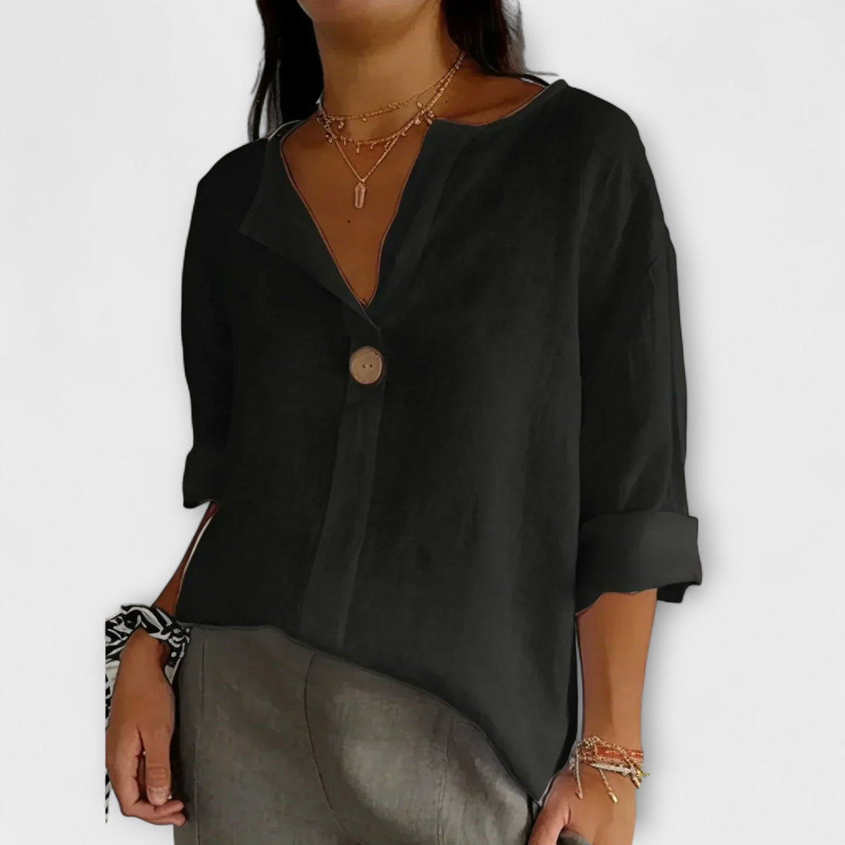 JULIA | Blusa con escote en V