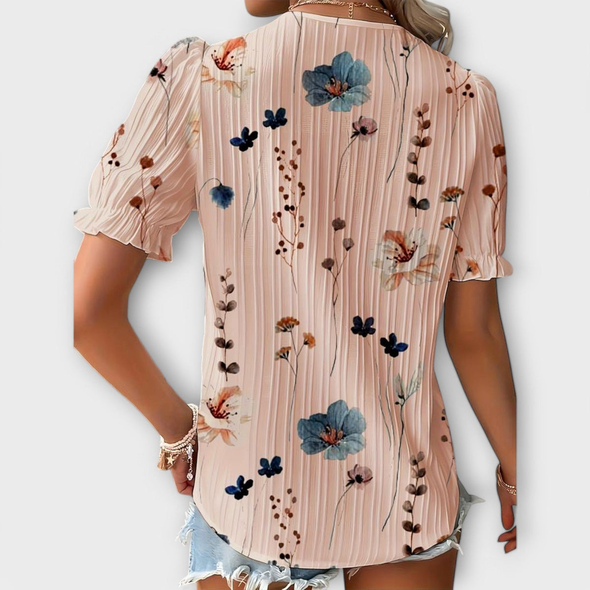 ISABELLA | Blusa con escote en V