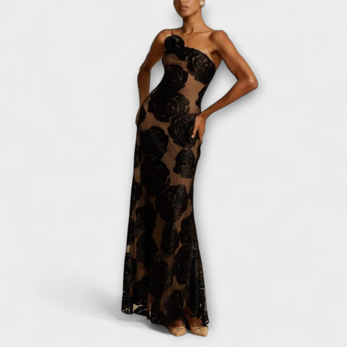 GUADALUPE | Vestido maxi floral