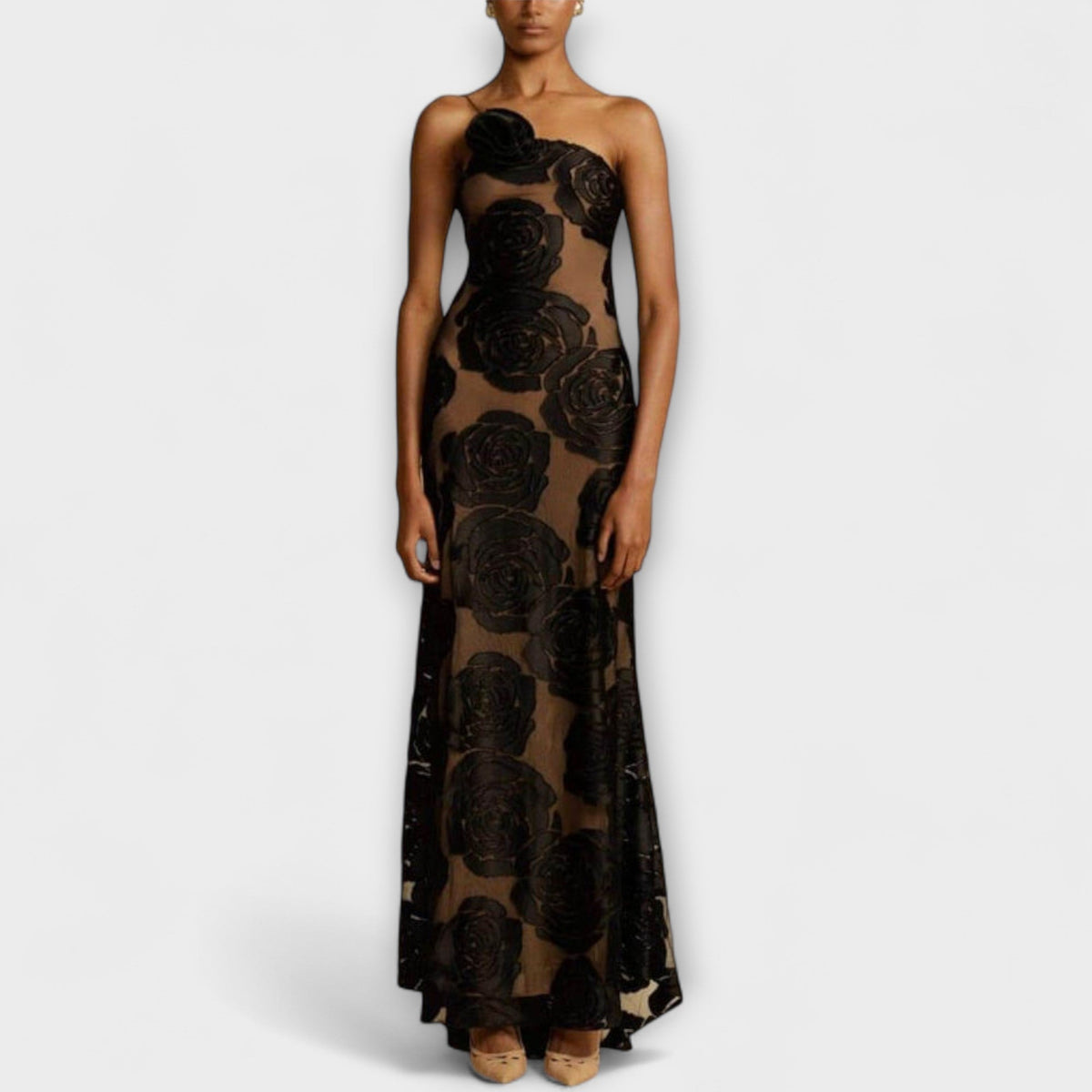 GUADALUPE | Vestido maxi floral