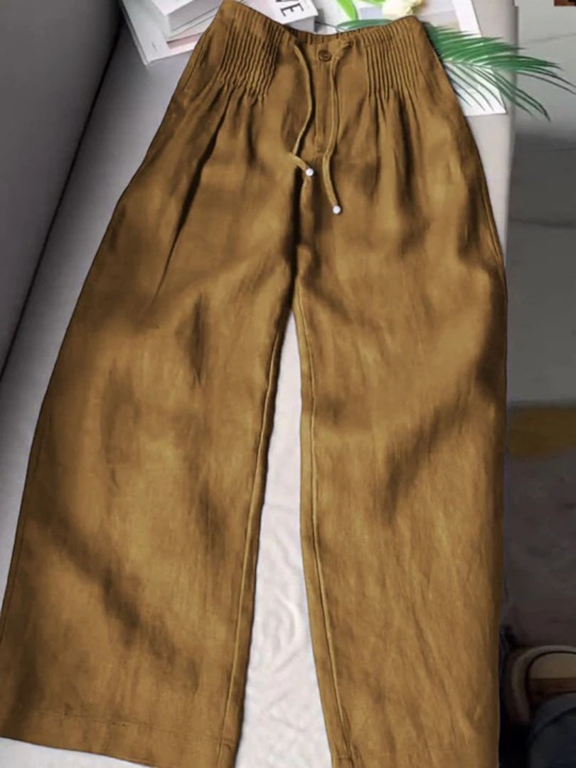 CAMILLE | Pantalón de pierna ancha