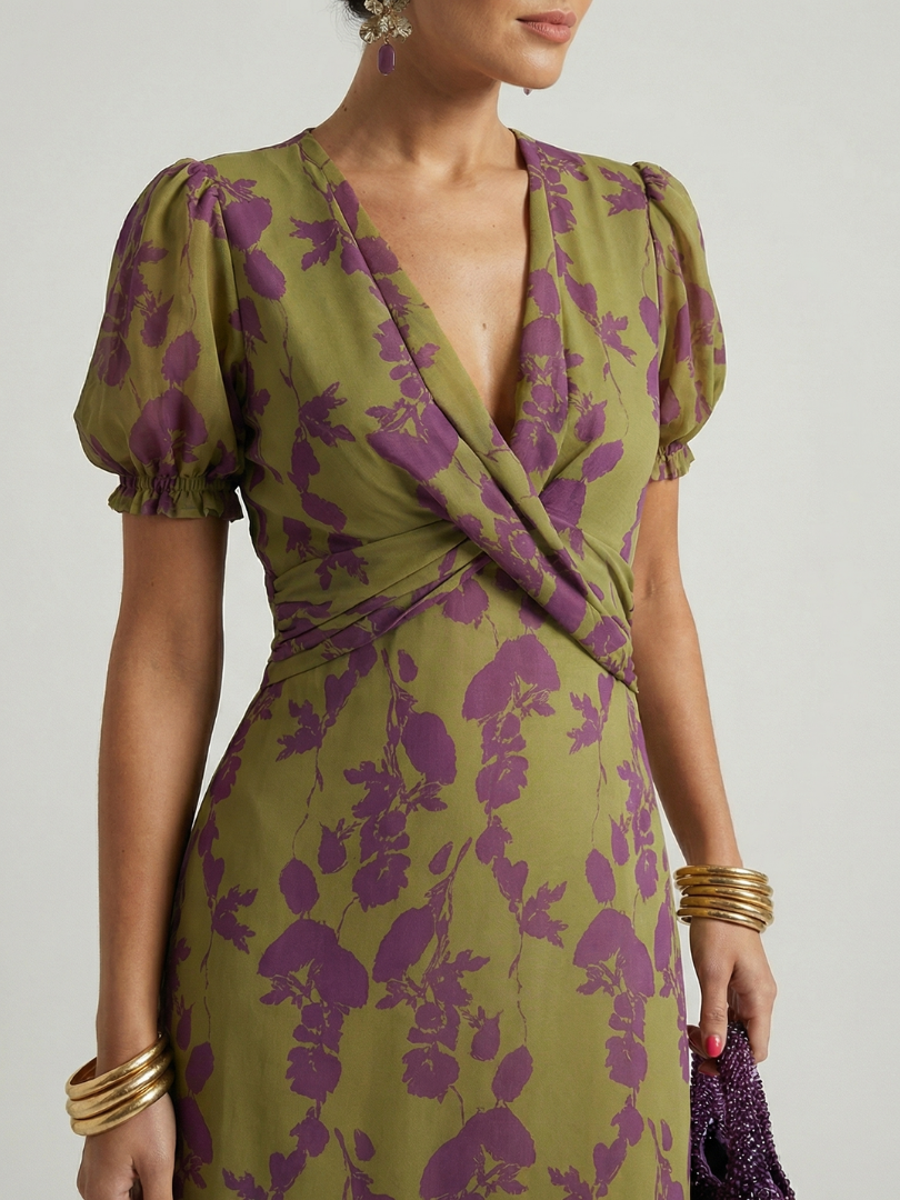 CAMILA | Vestido midi floral