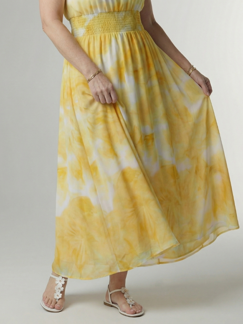 BEATRIZ | Vestido midi halter