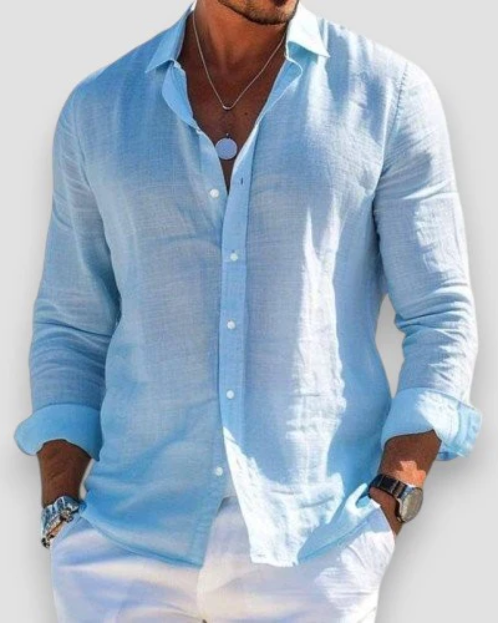 RODRIGO | Camisa informal de corte entallado