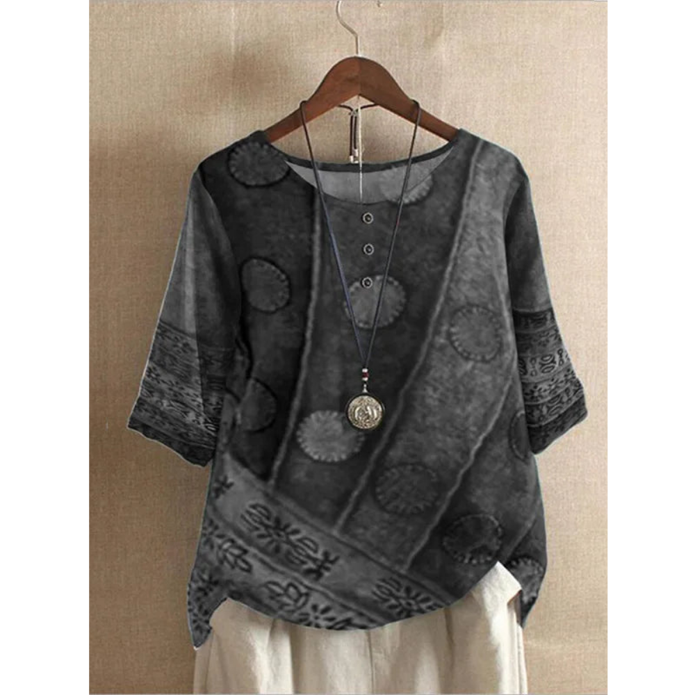 FERNANDA | Top bohemio multicolor