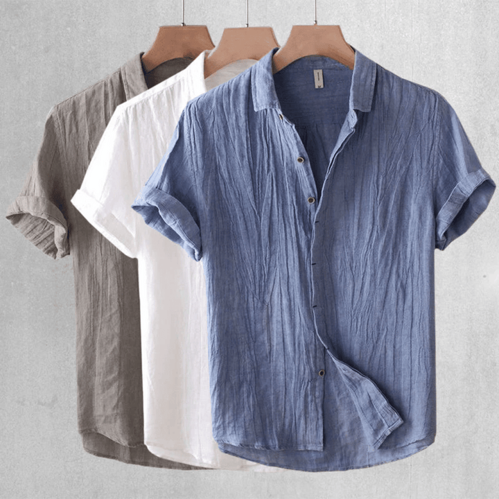 ALEXA | Camisa de manga corta holgada
