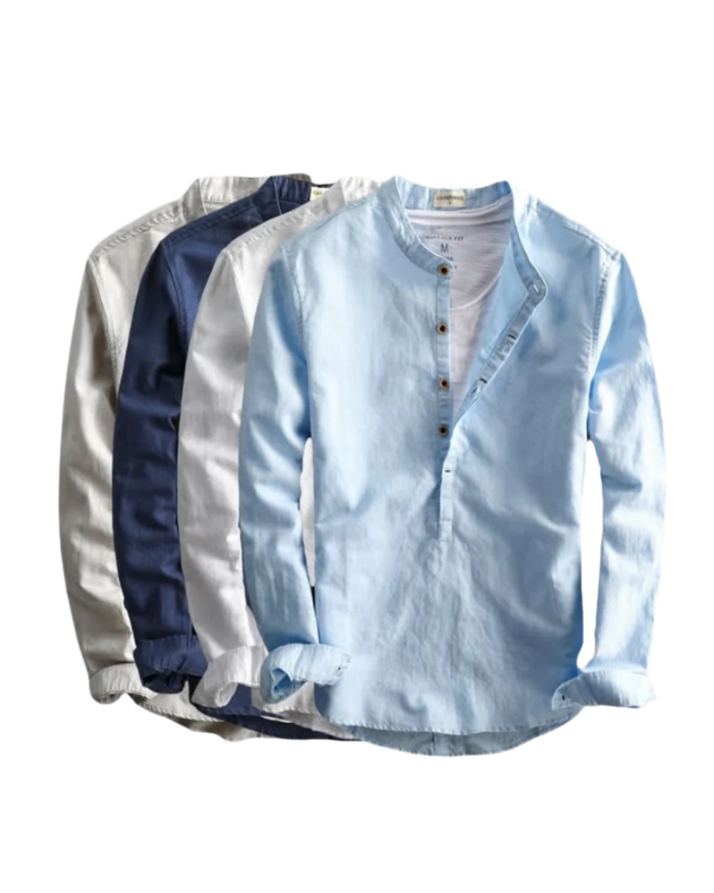 IKER | Camisa de lino de manga corta