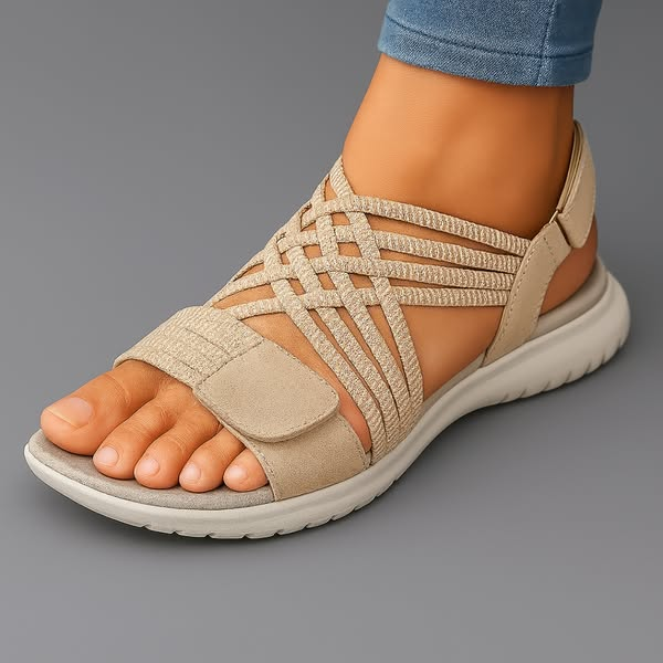 EMILIA | Sandalias ortopédicas de punta redonda