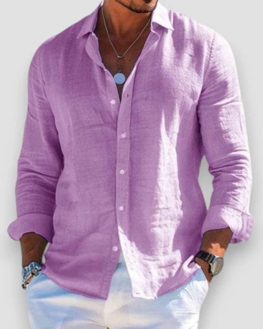 RODRIGO | Camisa informal de corte entallado