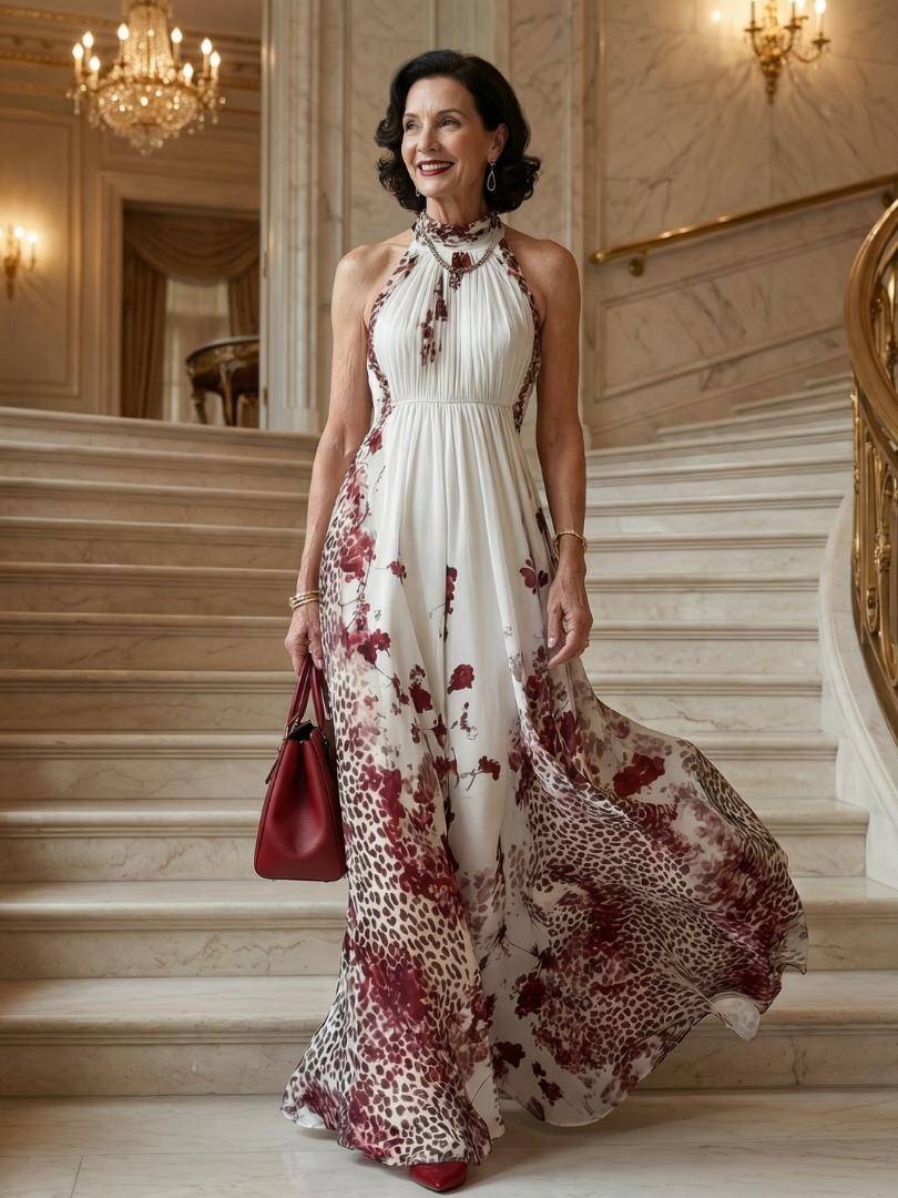ALEJANDRA | Vestido maxi floral
