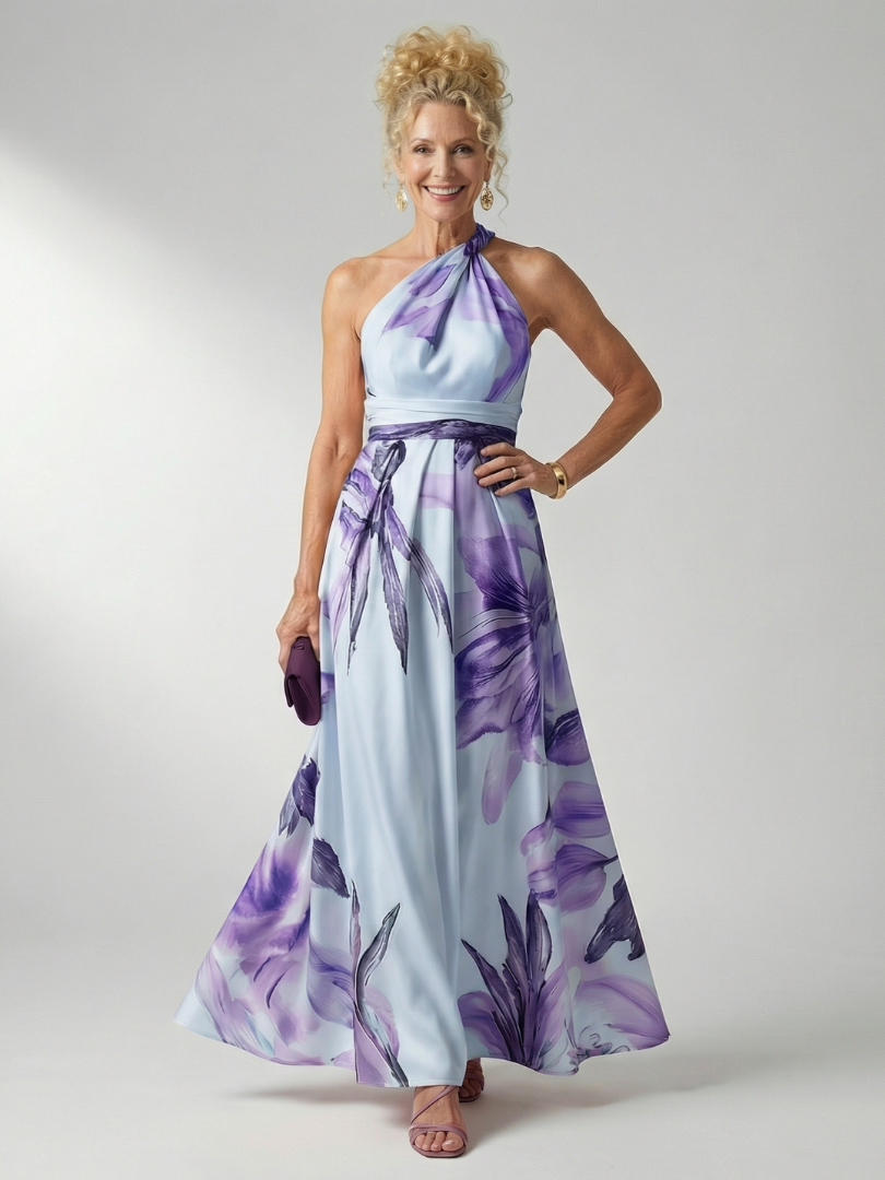 EMILIA | Vestido maxi floral