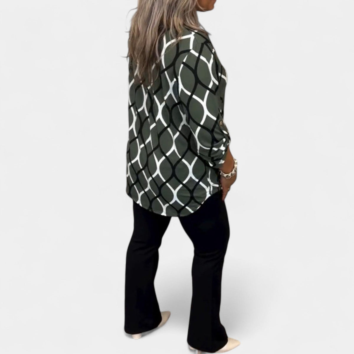 JIMENA | Blusa con estampado gráfico