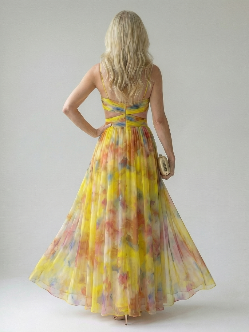 RENATA | Vestido maxi cruzado