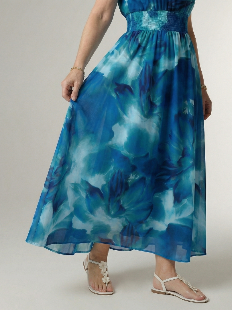 BEATRIZ | Vestido midi halter