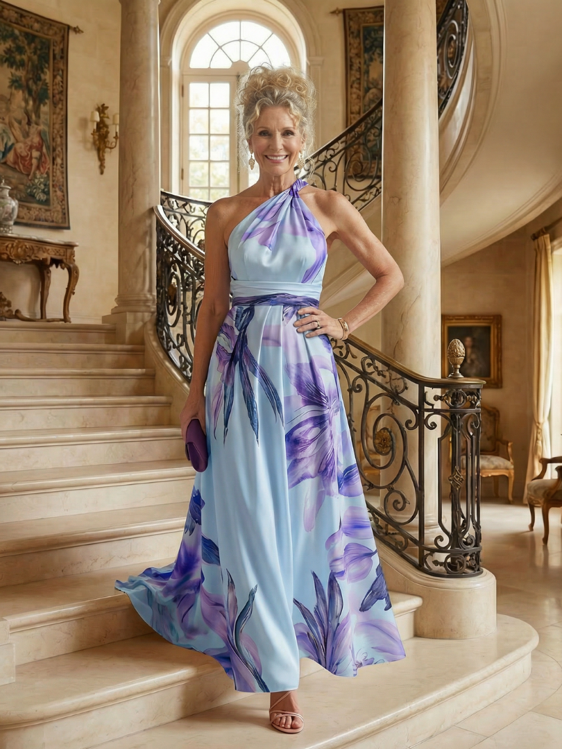EMILIA | Vestido maxi floral