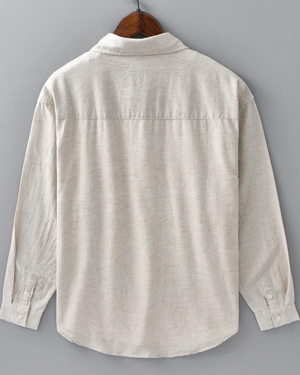 RENATA | Camisa de lino con ajuste estructurado