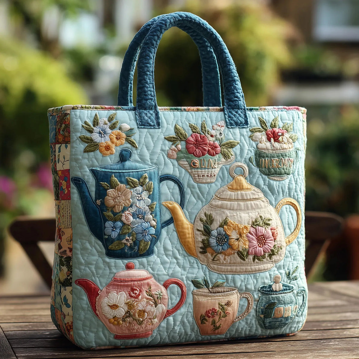 SILVIA | Bolso artesanal floral