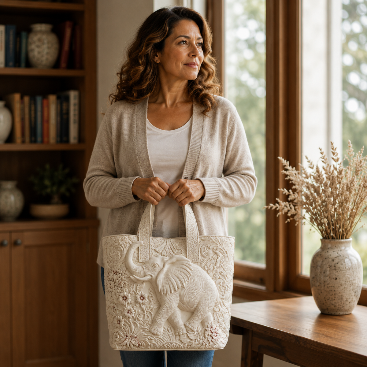 ROSA | Bolso artesanal acolchado