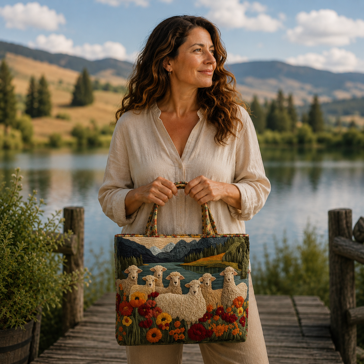 BEATRIZ | Bolso artesanal acolchado