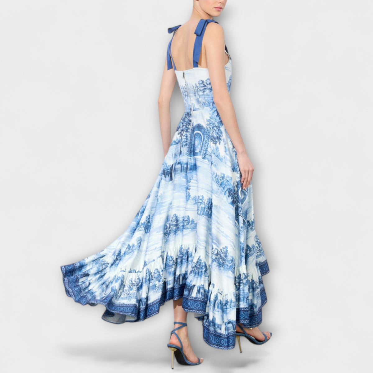 ALEXA | Vestido maxi floral