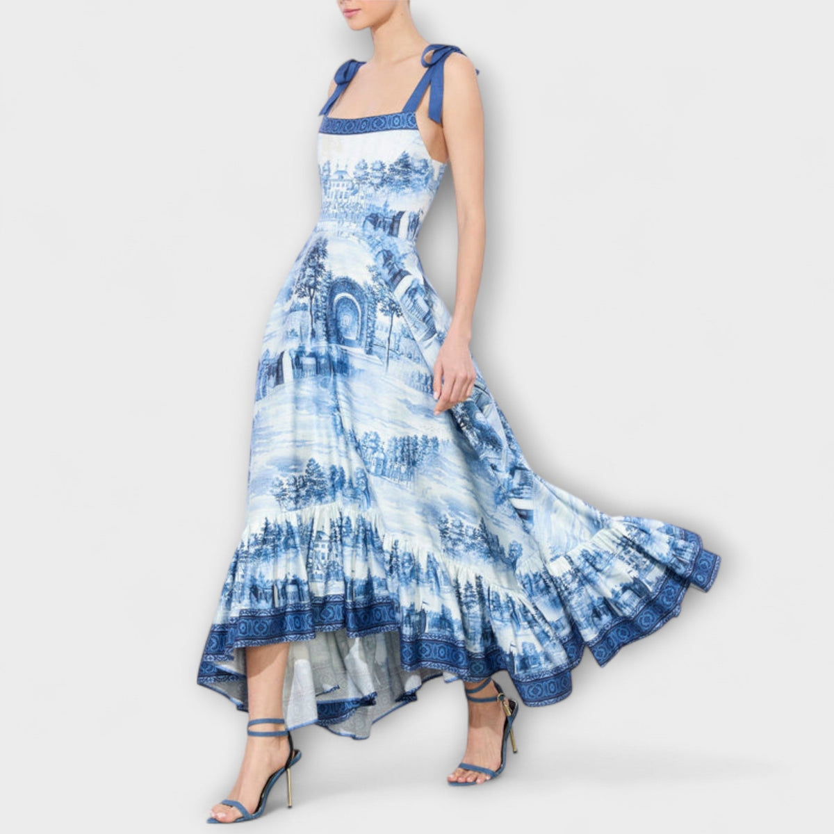 ALEXA | Vestido maxi floral
