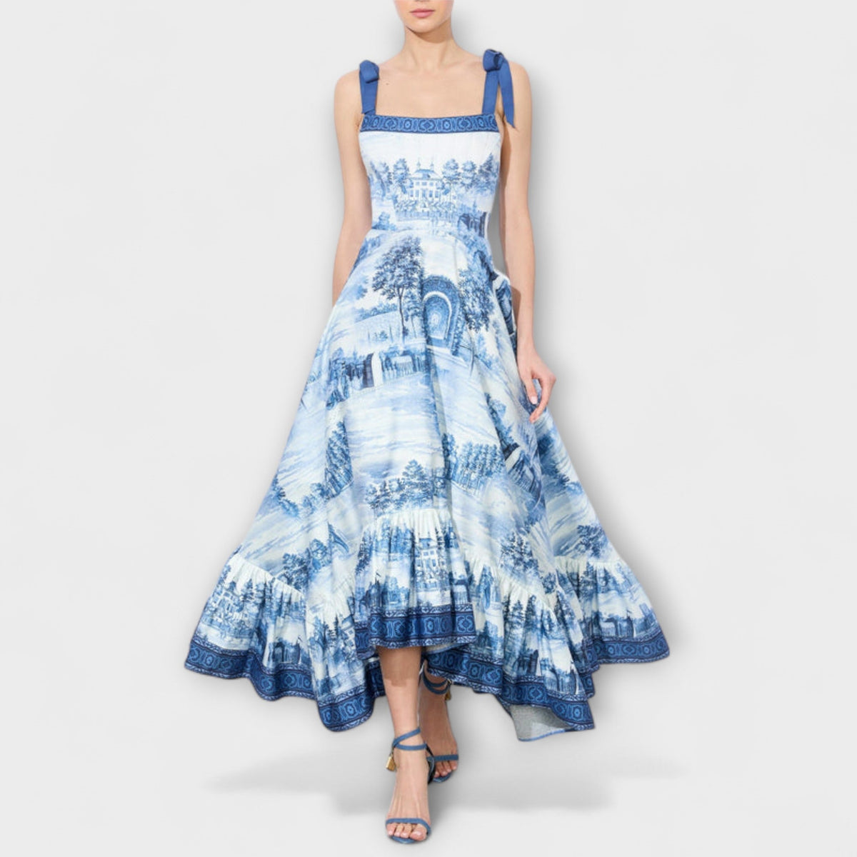 ALEXA | Vestido maxi floral