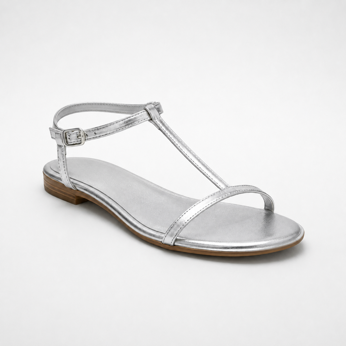 RENATA | Sandalias doradas de tiras finas