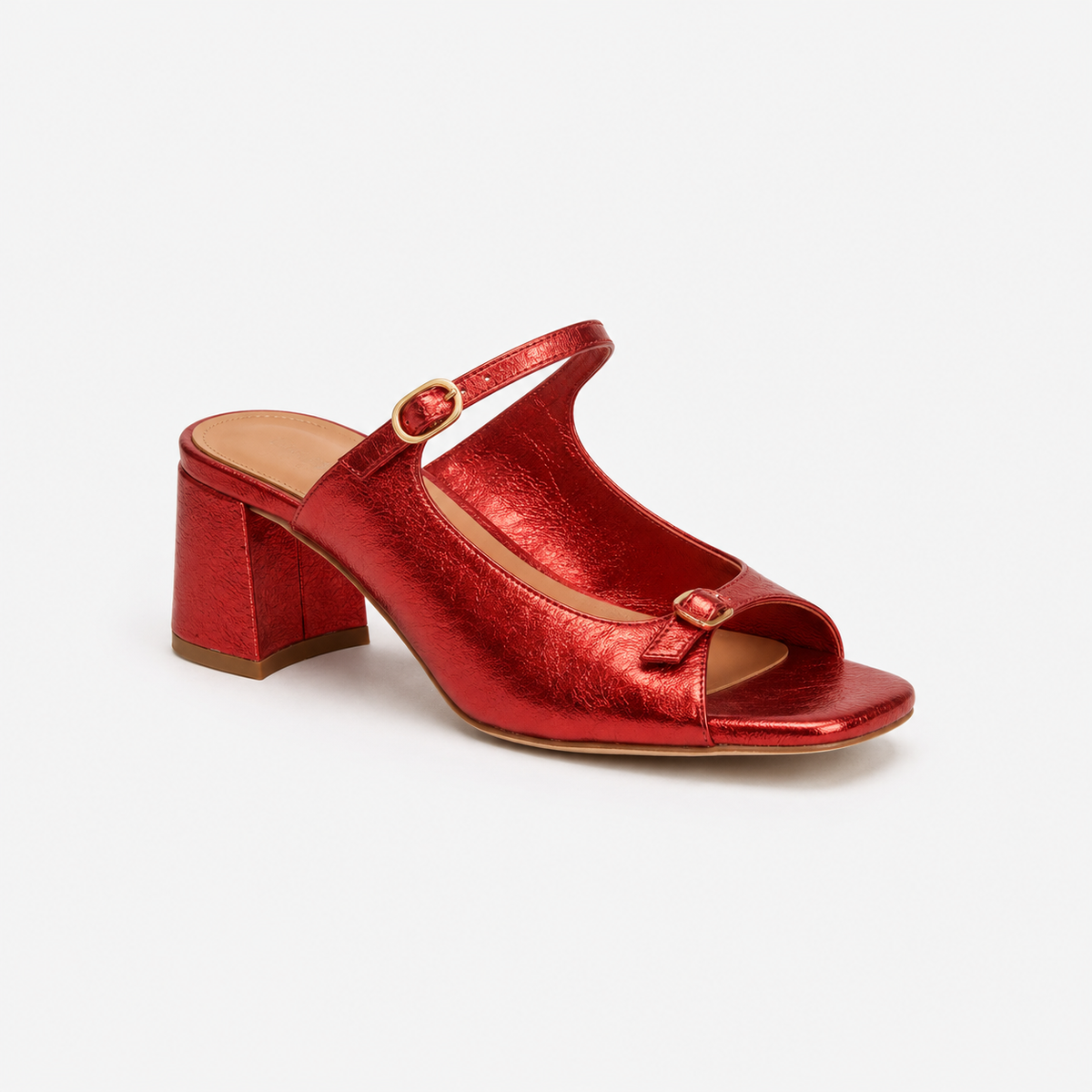 VALENTINA | Sandalias de tacón ancho