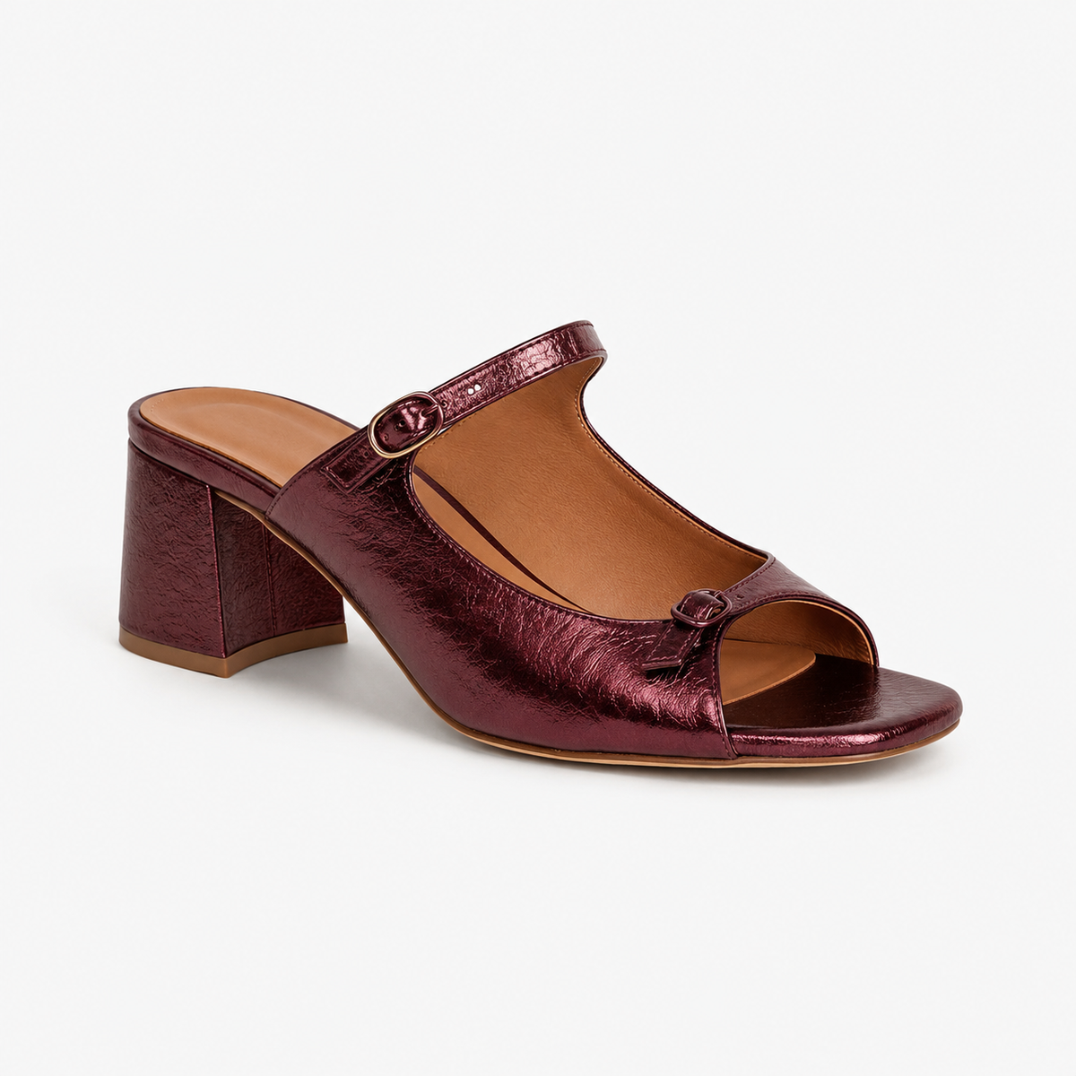 VALENTINA | Sandalias de tacón ancho