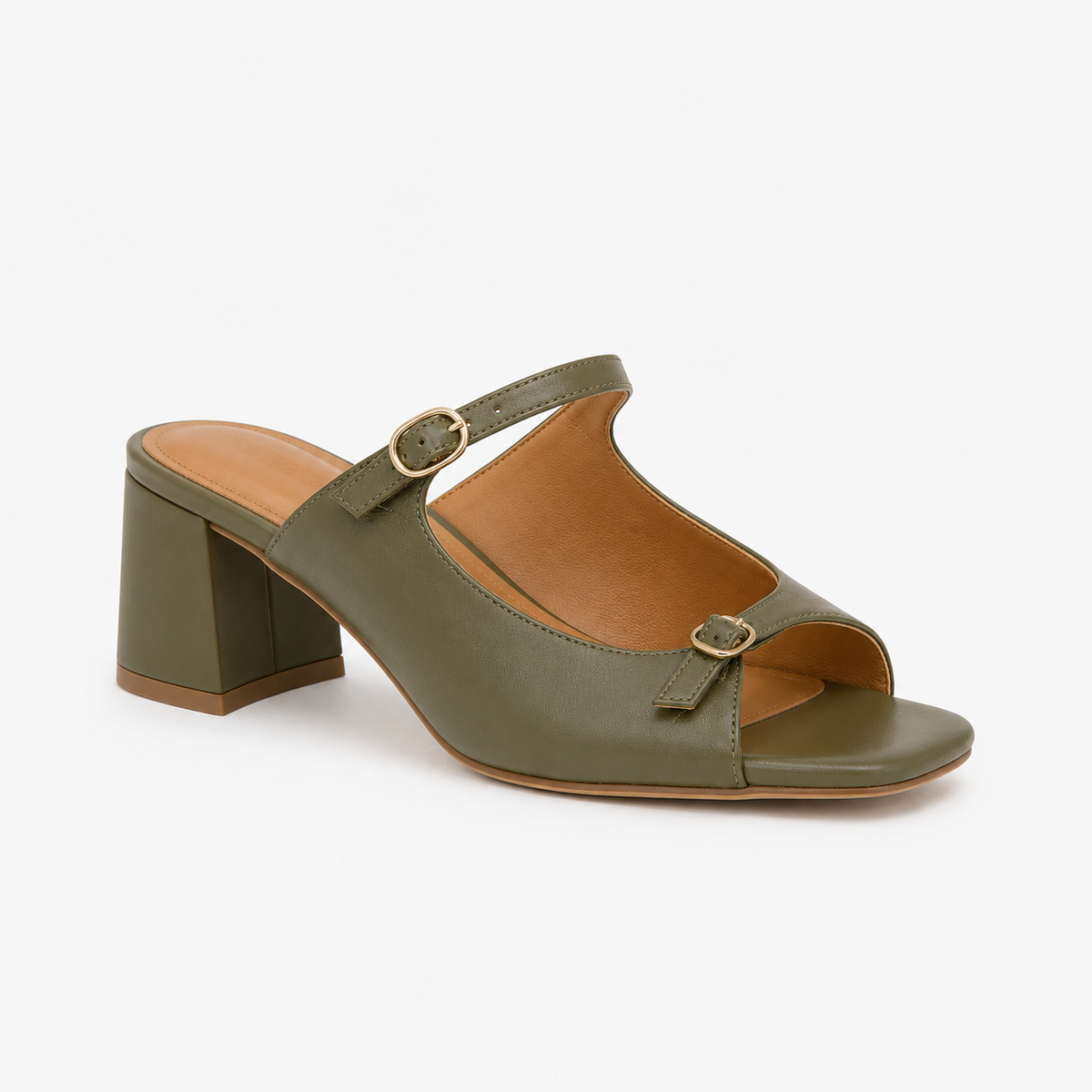 VALENTINA | Sandalias de tacón ancho