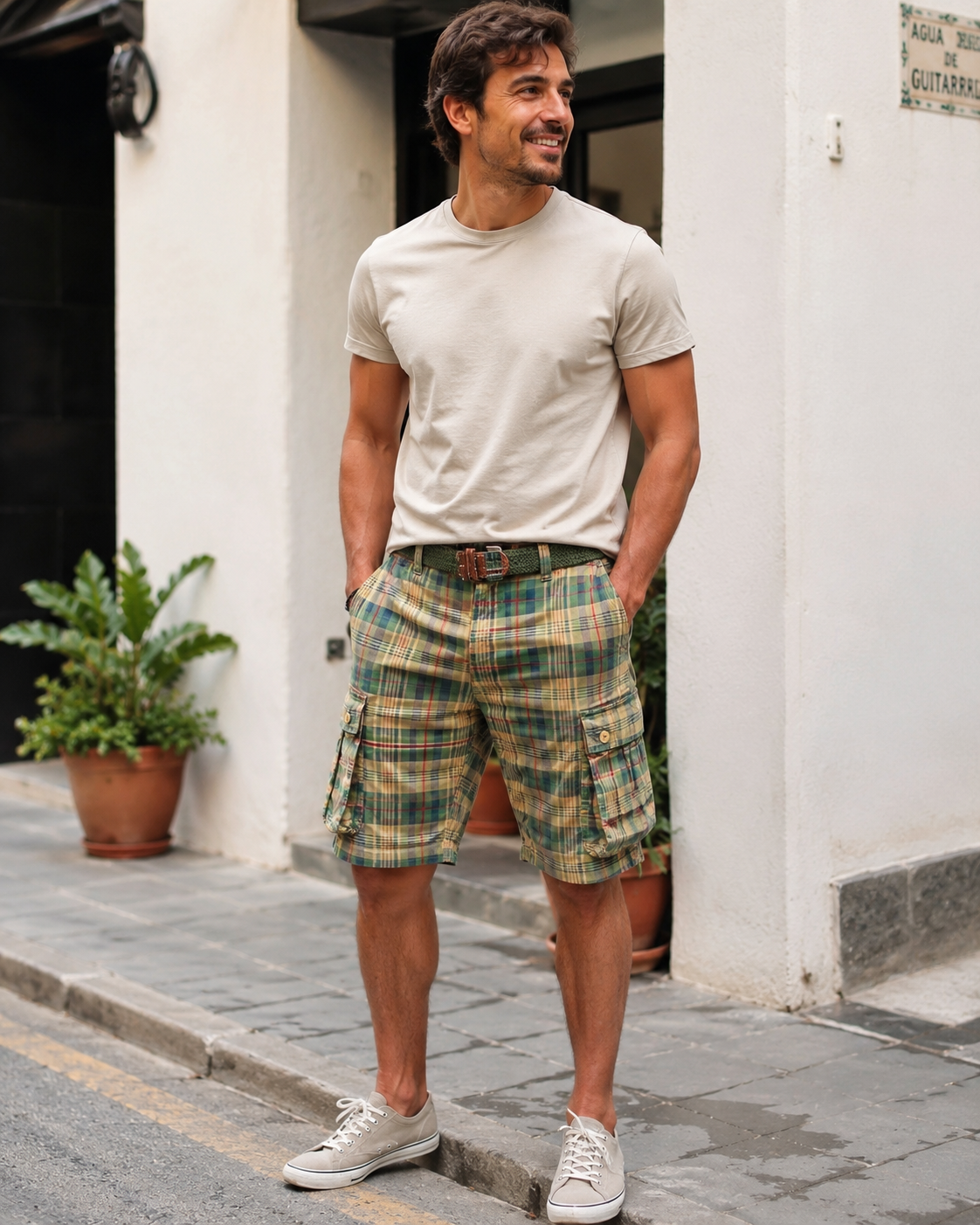 ISABELLA | Shorts cargo clásicos