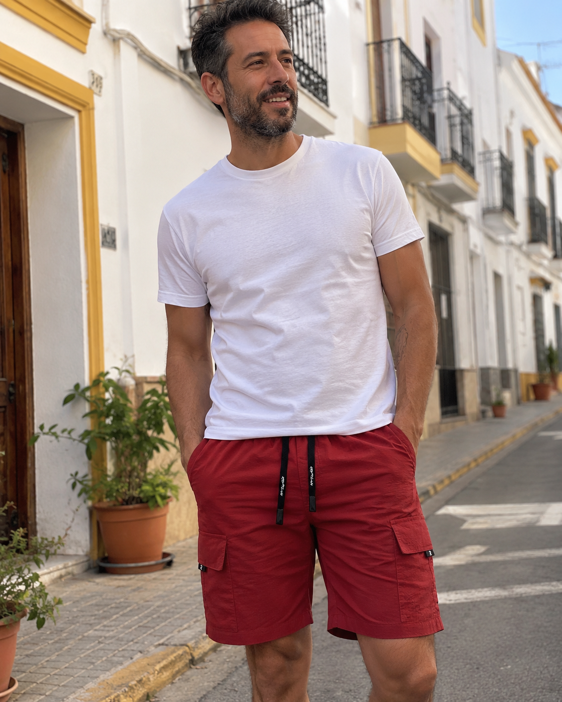 MARÍA JOSÉ JOSÉ | Shorts de ajuste relajado