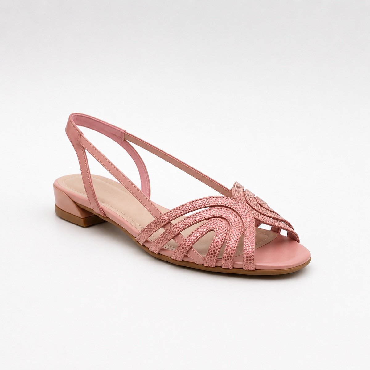 ANDREA | Sandalias doradas de tiras finas