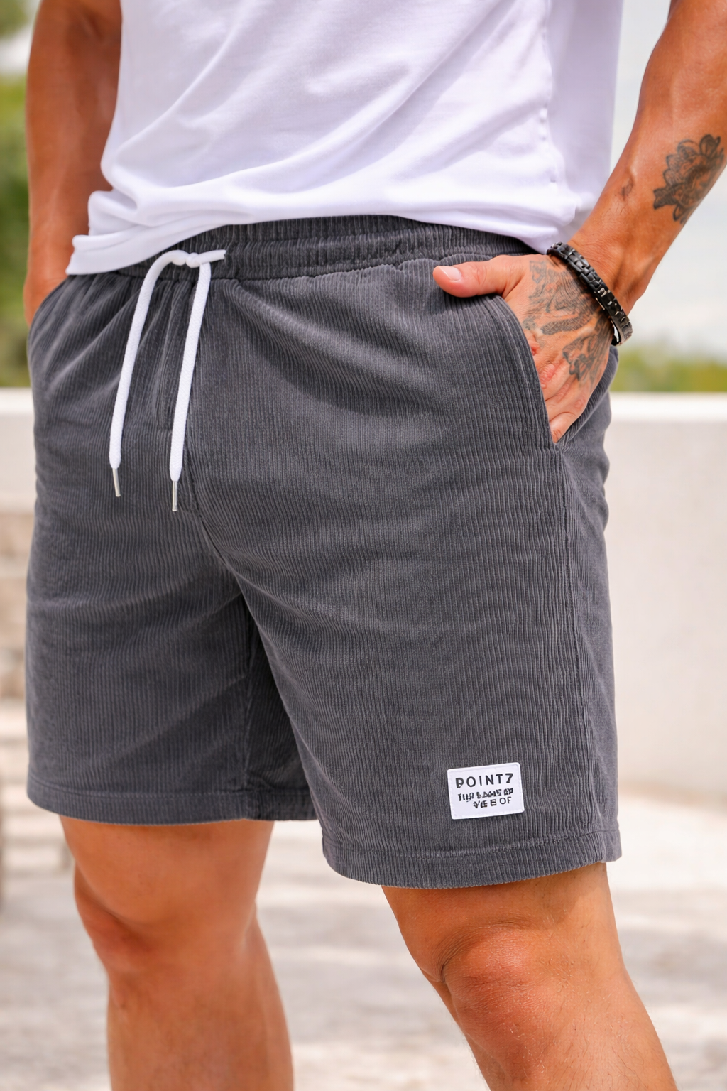 MARÍA JOSÉ JOSÉ | Shorts con cordón ajustable