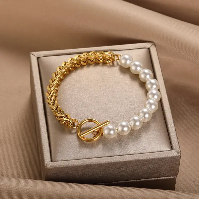 MARÍA JOSÉ JOSÉ | Pulsera con perlas