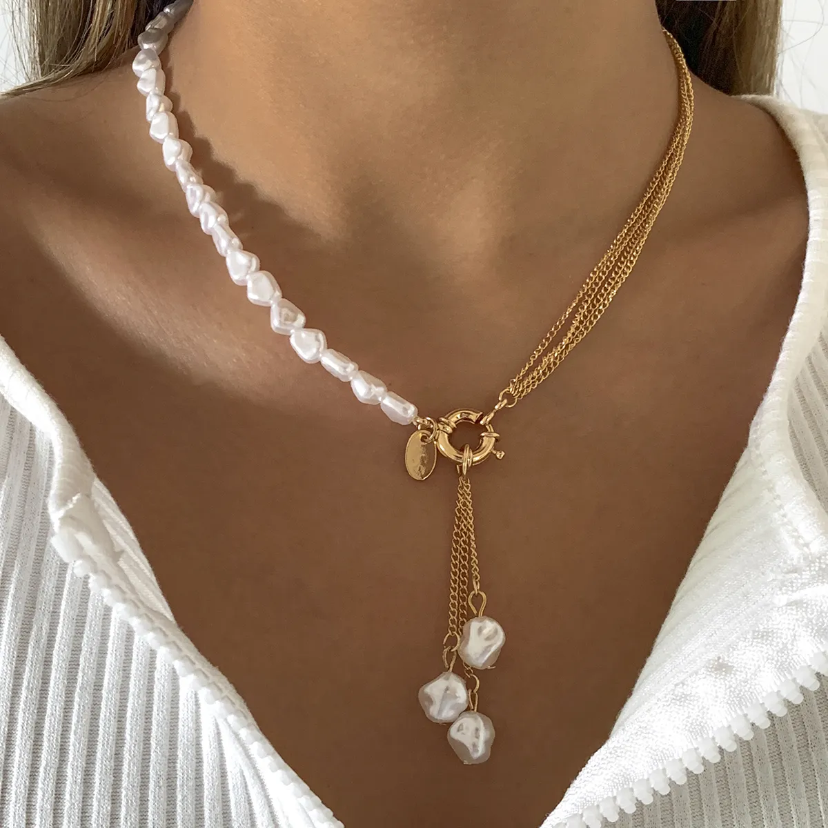 MARÍA JOSÉ JOSÉ | Collar de perlas elegante