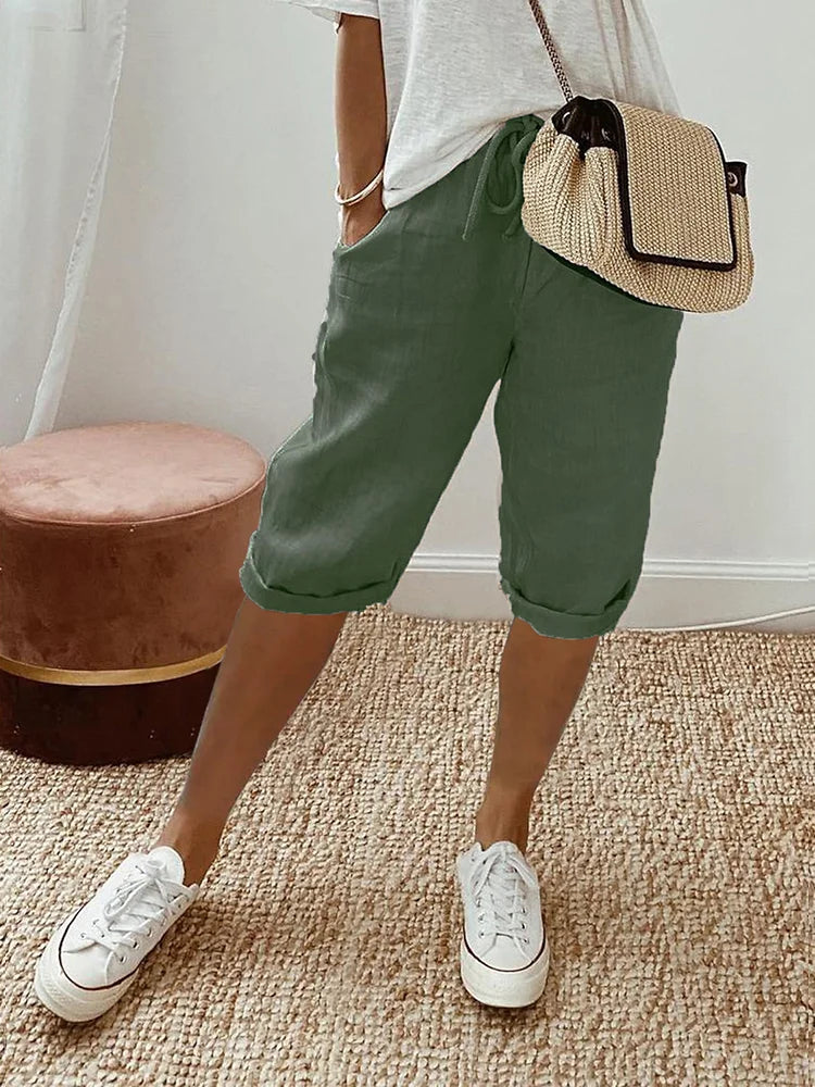 MARTA | Shorts de tiro cómodo