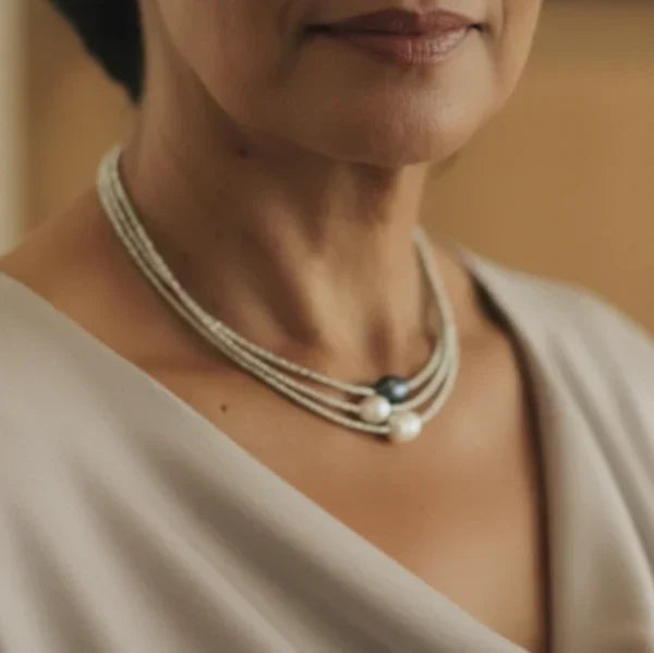 VICTORIA | Collar de perlas naturales