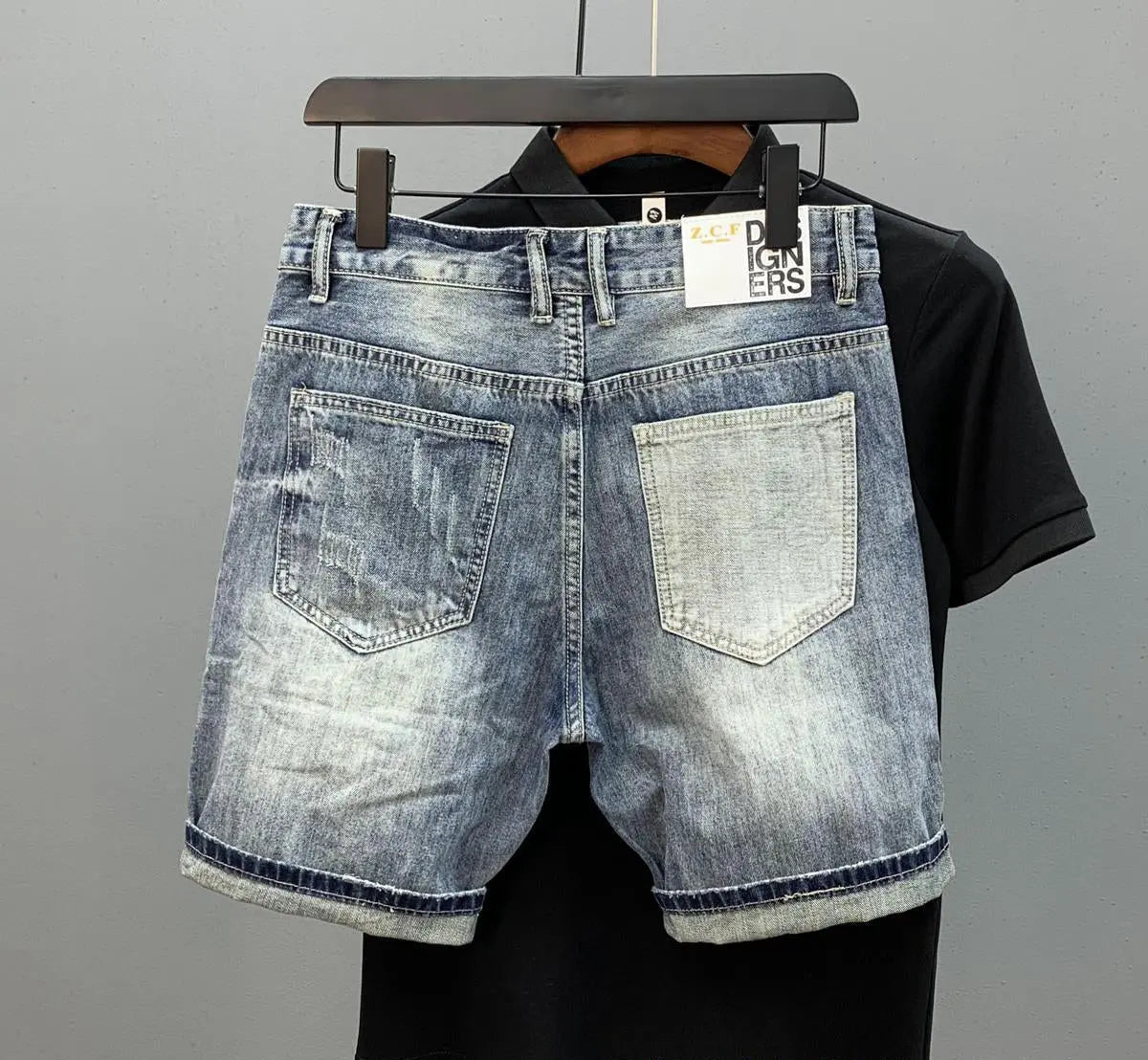 VICTORIA | Shorts de mezclilla azul