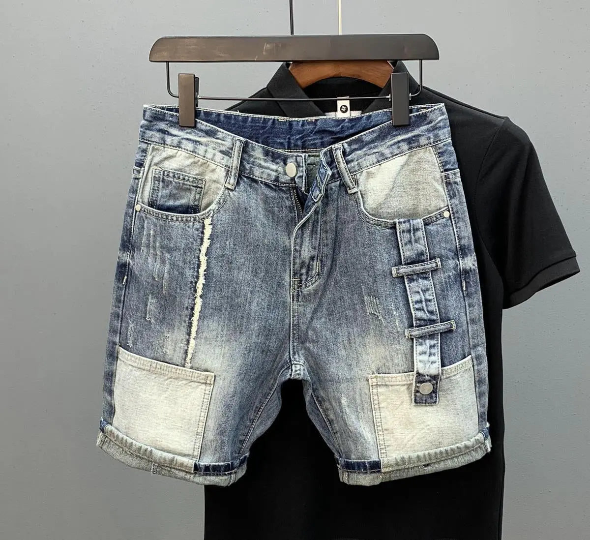 VICTORIA | Shorts de mezclilla azul
