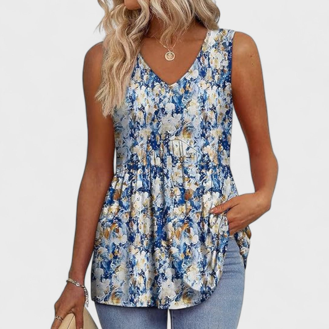 DANIELA | Camiseta con detalles en mangas