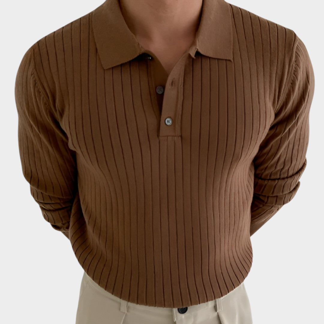 IKER | Polo de cuello con botones